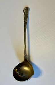 Vintage Fb Rogers Large Silver Plated Punch Bowl Ladle 12 Inch S Serving Spoon
