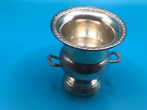 Antique Sterling Silver Small Campana Shape Vase Urn 