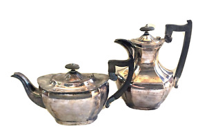 Vintage Sheffield Silver Plate Coffee Pot Teapot Epns England