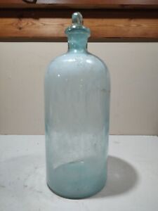 Vintage Jt Baker Chem Co 12 Blue Medicine Bottle 20s 30s