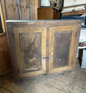 Antique Vintage Primitive Cupboard Cabinet