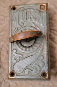 Vintage Door Bell Thumb Turn