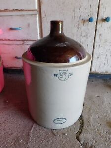 Antique Western Stoneware Company Crock 5 Gallon Jug Excellent Condition