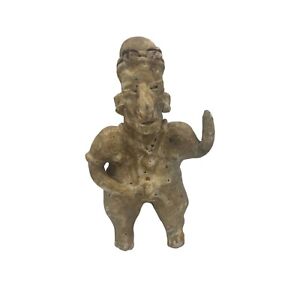Ancient Art Bronze Era Pre Columbian Primitive God Figure