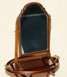 Antique Victorian Table Top Cheval Mirror For Dressing Tables And Display