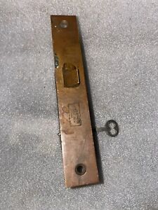 Antique P F Corbin 694 Mortise Lock Door Pat Nov 19 1778 With Key