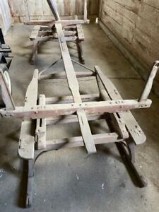 Antique Horse Drawn Maple Syrup Sleds From Early 1800 S
