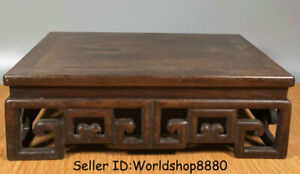14 Antique Chinese Huanghuali Wood Carving Dynasty Table Desk Antique Furniture