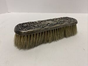 Fragile Antique Sterling Silver Brush Lint Or Hair Brush Fragile Condition