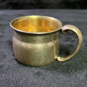 Gorham Sterling Silver 1035 Baby Cup W Handel 50 Grams Tarnished Has Patina Vgc