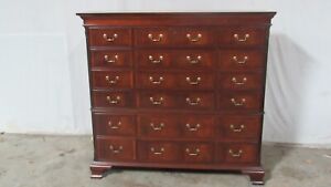 Ethan Allen Chippendale Chest Of Drawers Mahogany Amazing Storage