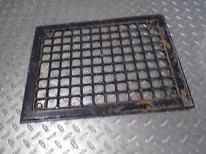 Antique Vintage Wall Floor Grate Heat Vent 14 X11 Front For Louvered Register