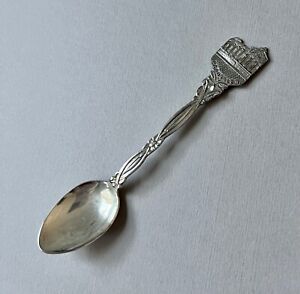 Vintage Israel Jerusalem Souvenir Tea Spoon Silver Plated Church Of All Nations