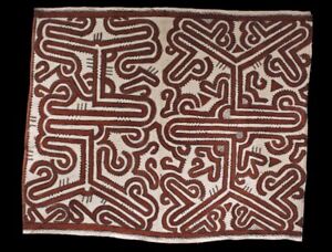Tapa Painted Beaten Bark Popondetta Pacific Art Oceanic Art Papua New Guinea