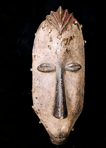 Old Tribal Rare Mambila Mask Cameroon Bn 53