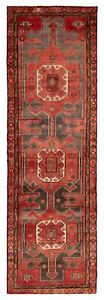 Vintage Bordered Hand Knotted Carpet 2 11 X 9 4 Traditional Wool Rug