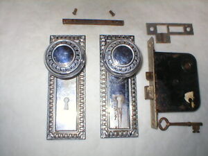 Antique Victorian Era Door Hardware