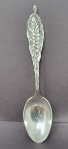 Watson Newell Mechanics Silver Co Sterling Silver Souvenir Spoon 1908