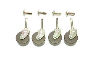 4 Furniture Casters Wood Furniture Casters Grip Neck Caster 1 5 8 Antique Style