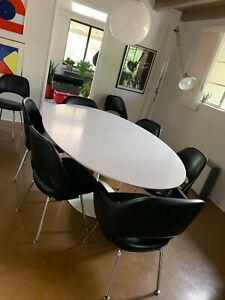 1960 S Original Eero Saarinen Knoll Executive Lounge Dining Chairs Set Of 8