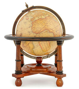 16th C Mercator Terrestrial Globe 11 8 Wood Stand Nautical Old World Decor New