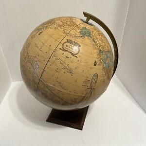 12 Rand Mcnally Terrestrial Globe World