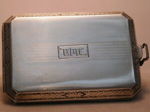 Vintage Sterling Silver Compact Coin Card Carrier
