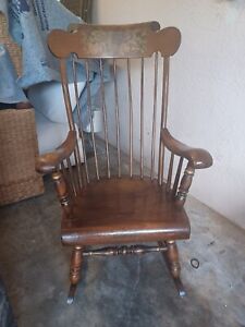Mid Century Ethan Allen Cape Cod Rocker Barnstable Rocking Chair