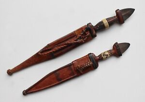 Sudan 2 Old African Knife Ancien Couteau Africain Tebu Afrika Africa Dagger