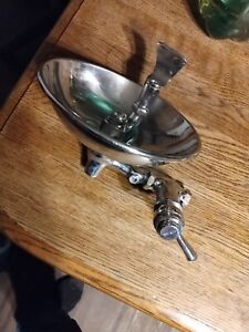 Vintage Central Mfg Brand Water Drinking Fountain With Bowl