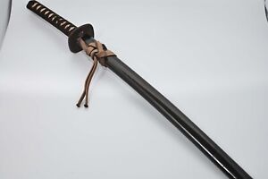 Koshirae Only Japanese Sword Scabbard Black The Big Dipper Design Tsuba
