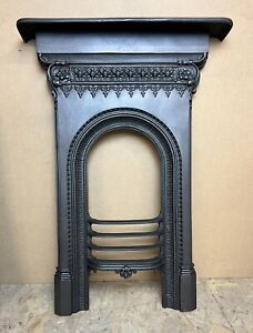 Restored Victorian Cast Iron Fireplace Surround Small 