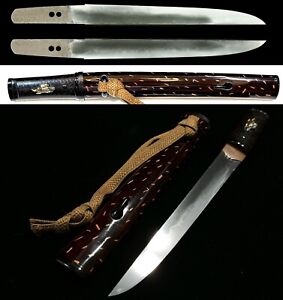 Antique Japanese Sword Made By Toshitsugu Bizen Nihonto Edo Koshirae Tanto