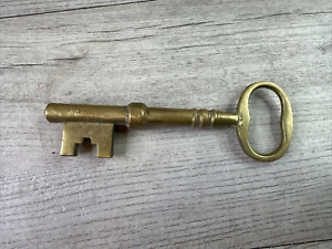 Unbranded Large Vintage Brass Skeleton Key 5 