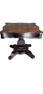 Outstanding Empire Rosewood Center Parlor Table Rare 1840s Baltimore