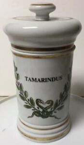 Antique Porcelain Apothecary Medicine Jar Figural Snake Tamarindus