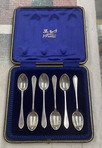 James Ramsay Dundee Demitasse Sterling Silver Spoons Set Of Six 1843