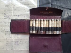 Antique Doctor S Medical Kit Travel Case W Empty Vials Parke Davis Co W Notes