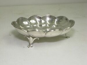 Vintage Wallace Sterling Candy Nut Dish Gc