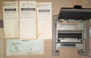 Vintage Library Index Catalog Card Printing Press Duplicator Machine Chiang 70s