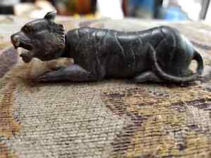 Great Antique Chinese Brass Bronze Lion Lock Ca 1930 Part Of Collection