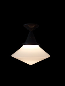 Peter Behrens Bauhaus Ceiling Lamp Art Dec Att 
