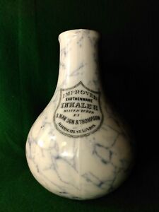 Original Antique S Mawson Thompson Earthenware Inhaler