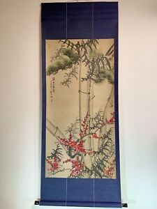 Chinese Hanging Scroll Art Painting Kakejiku Vintage Hand Paint Picture 829