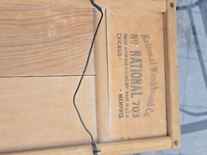 National Washboard Co No 703 Lingerie The Zing King Vintage Wood Chicago Memphis