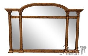 62767ec Federal Style Gold Leaf Finish Over Mantle Mirror