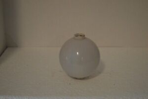 Antique Lightning Rod Glass Ball 5 Milk Glass