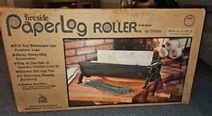 Antique Cast Iron Newspaper Log Roller Vintage Fireside Bench Model Brand New
