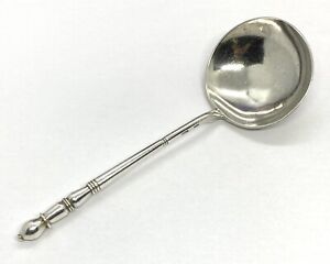 Vintage Imperial Russian Maa 84 Silver Punch Ladle 7 X 2 1 2 65g