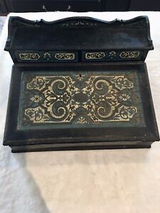 1800 S Victorian Cloisonn Writing Lap Desk